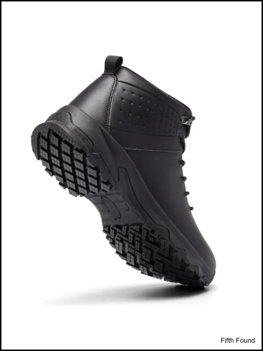 Non Slip Work Boots Slip Resistant Shoes for Chefs Food Service Casual Leather